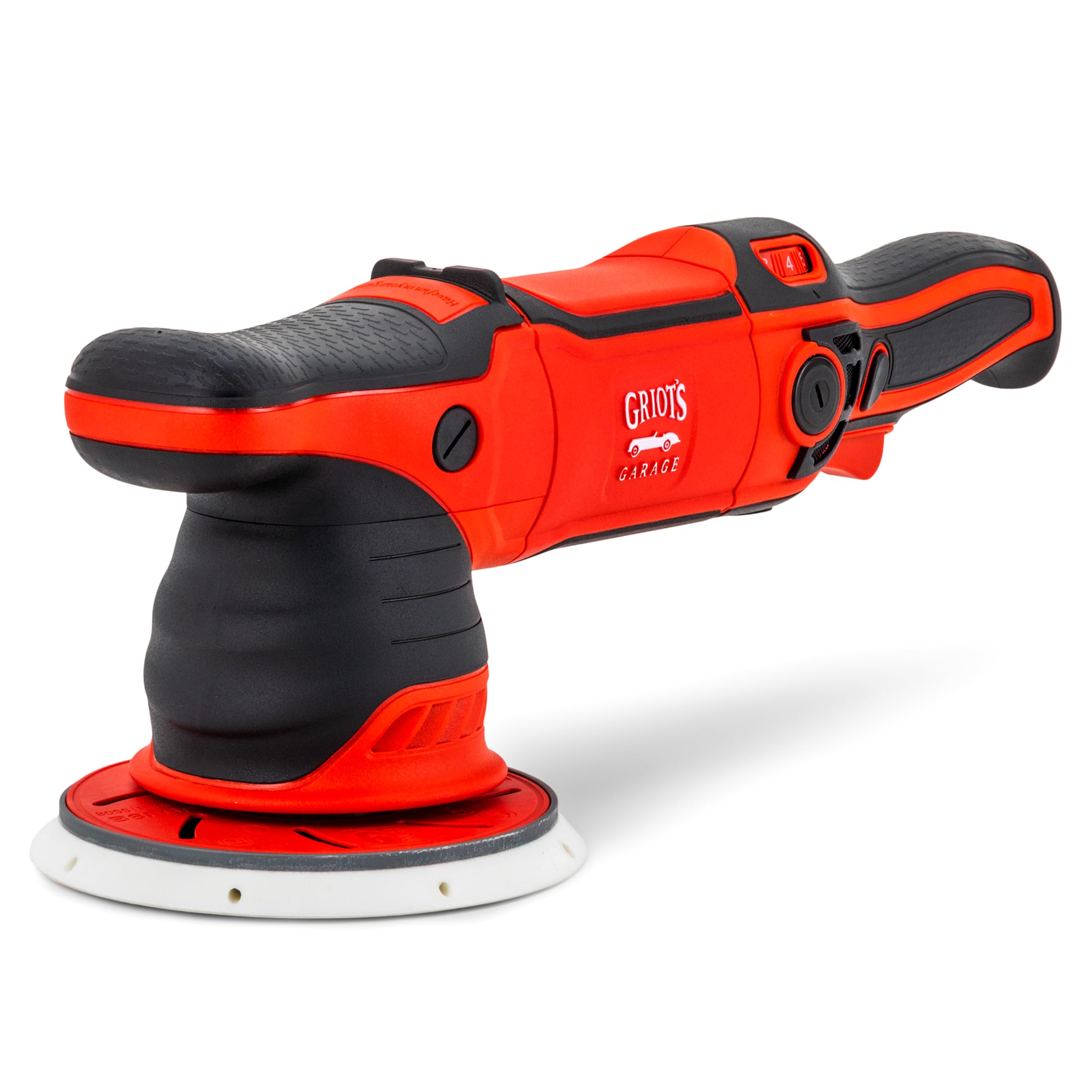 Griot's Garage 10921 G21 Long-Throw Orbital Polisher, 1100-Watt Buffer Machine for Car Detailing and Polishing, Swirl and Scratch Removal, 6 Inch Variable Speed, 21mm Orbit Size