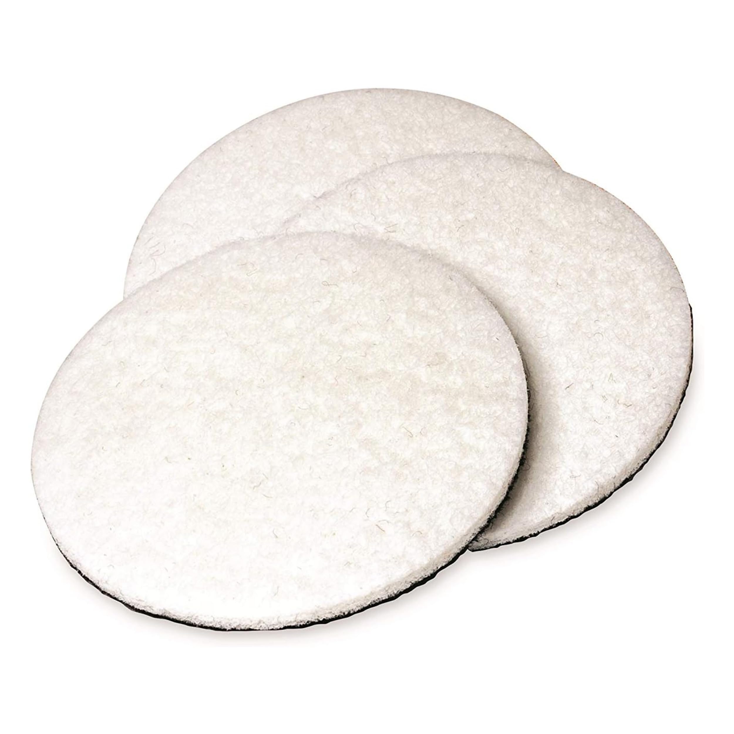 Griot's Garage 3” Glass Polishing Pads, Buffing Discs for Car Windows, Windshields, Shower Doors, and More, 10665, Set of 3