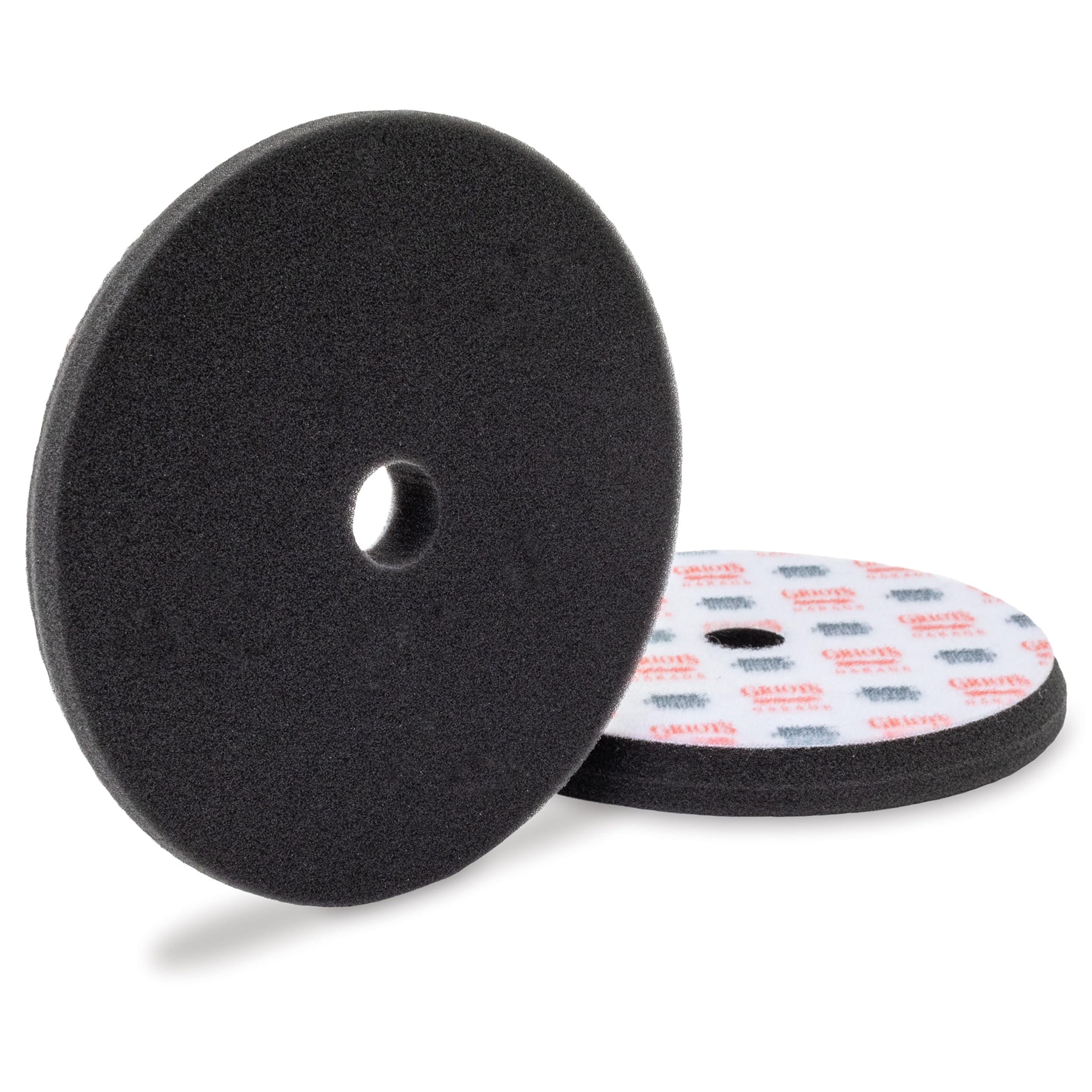 Griot's Garage BOSS 6.5" Fast Correcting Foam Pads for Car Polishing and Detailing, Buffing Pads for Moderate to Severe Scratch Removal, Set of 2
