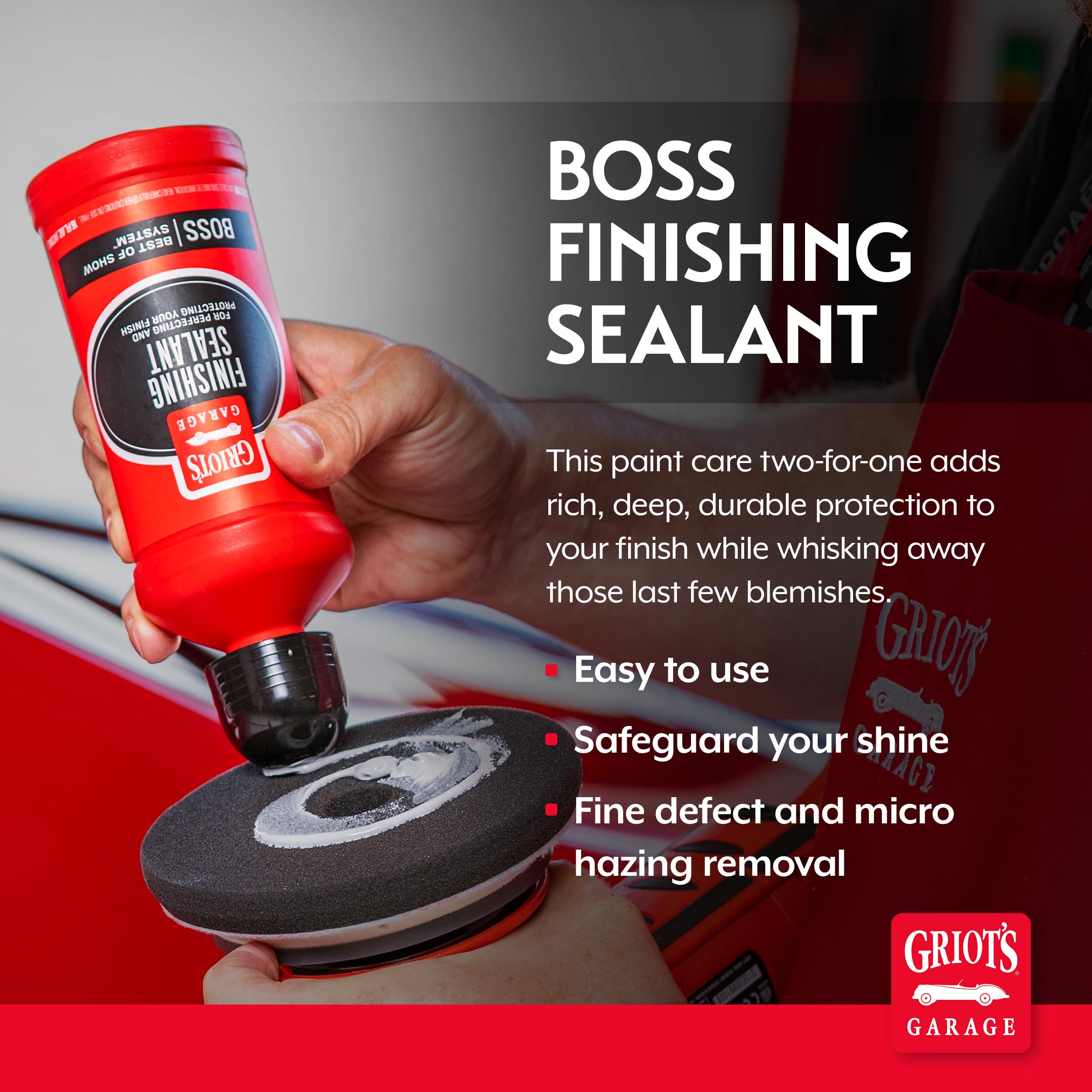 Griot's Garage BOSS Finishing Sealant for Car Detailing and Polishing, Auto Paint Correction and Protection, 16 Ounces - Image 2