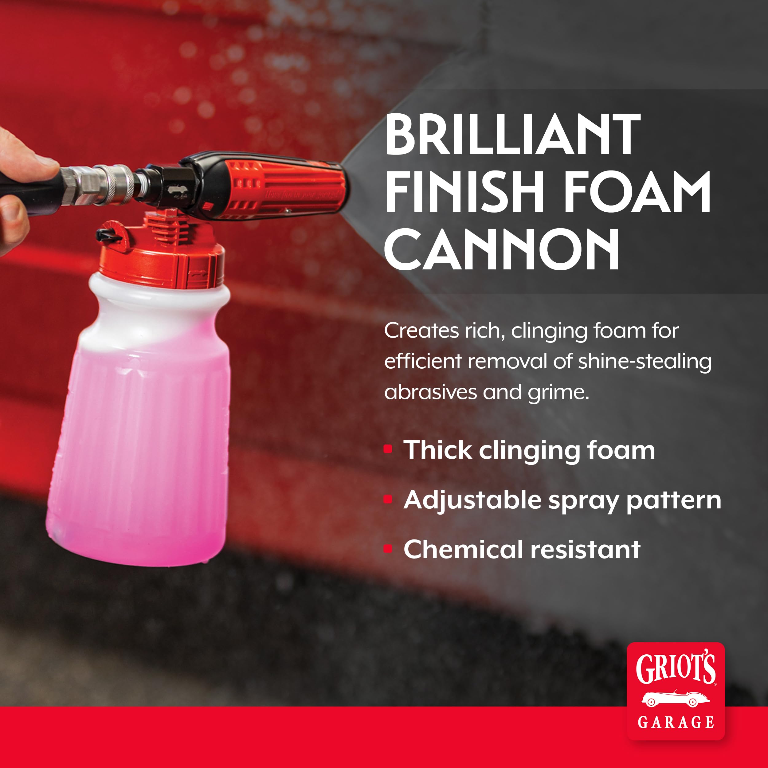 Griot's Garage Brilliant Finish Foam Cannon for Pressure Washers, Foam Cannon - Image 2