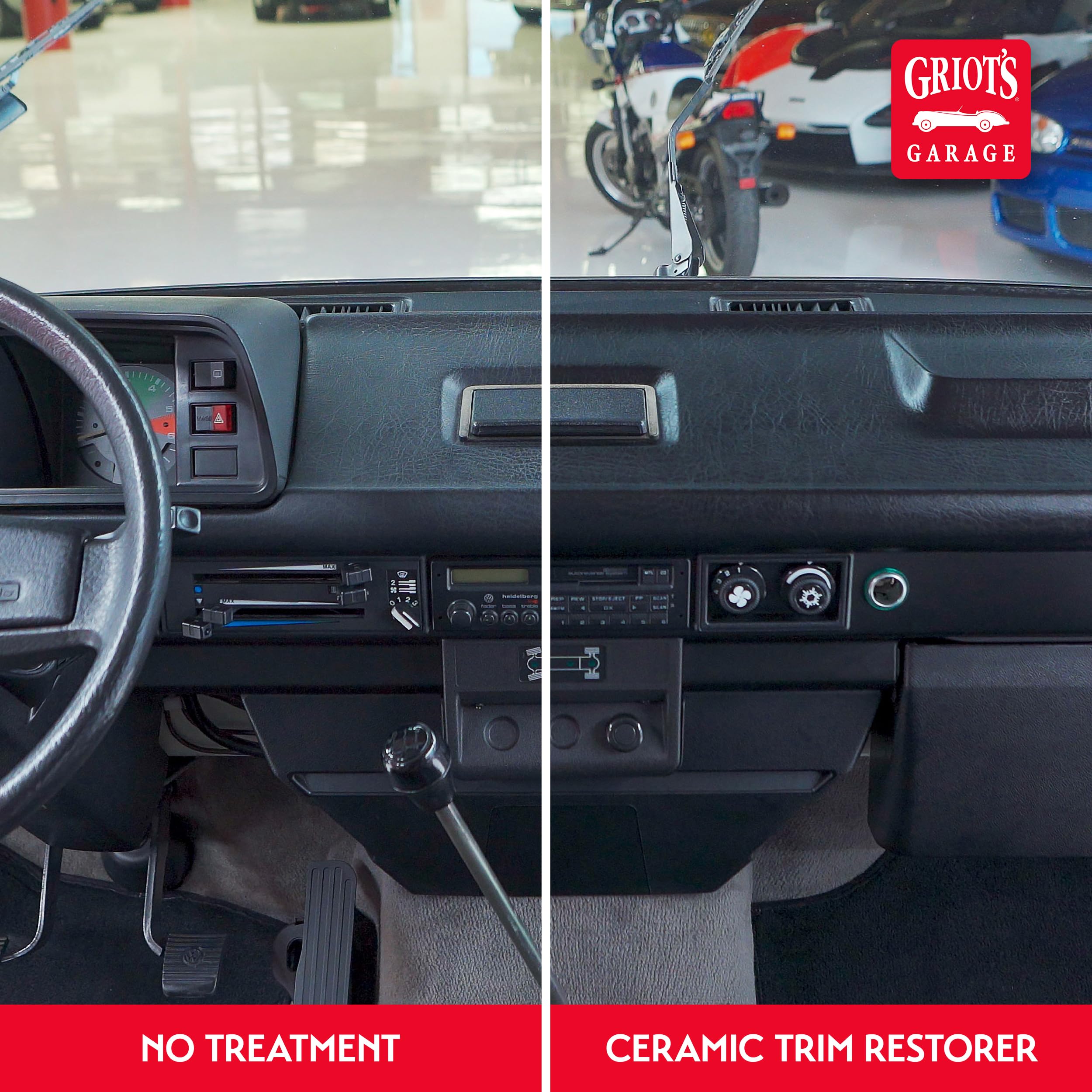 Griot's Garage Ceramic Trim Restorer for Car Detailing, Ceramic-Infused Coating for Exterior and Interior Plastics, Vinyl, and More, 10944, 16oz - Image 5