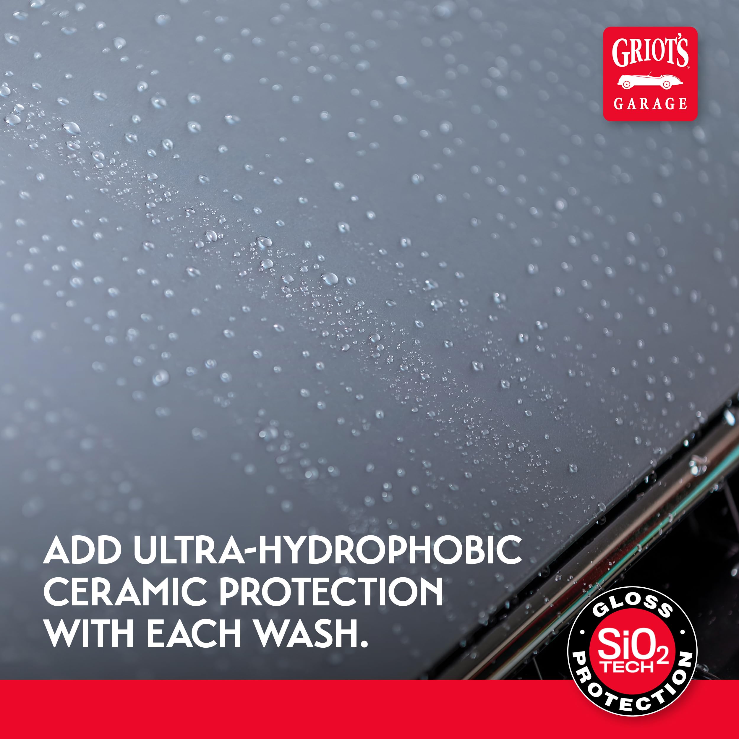 Griot's Garage Ceramic Wash and Coat for All Car Exterior Surfaces, Lubricant Rich, Provides Durable Car Paint Protection, 10885, 48oz - Image 5