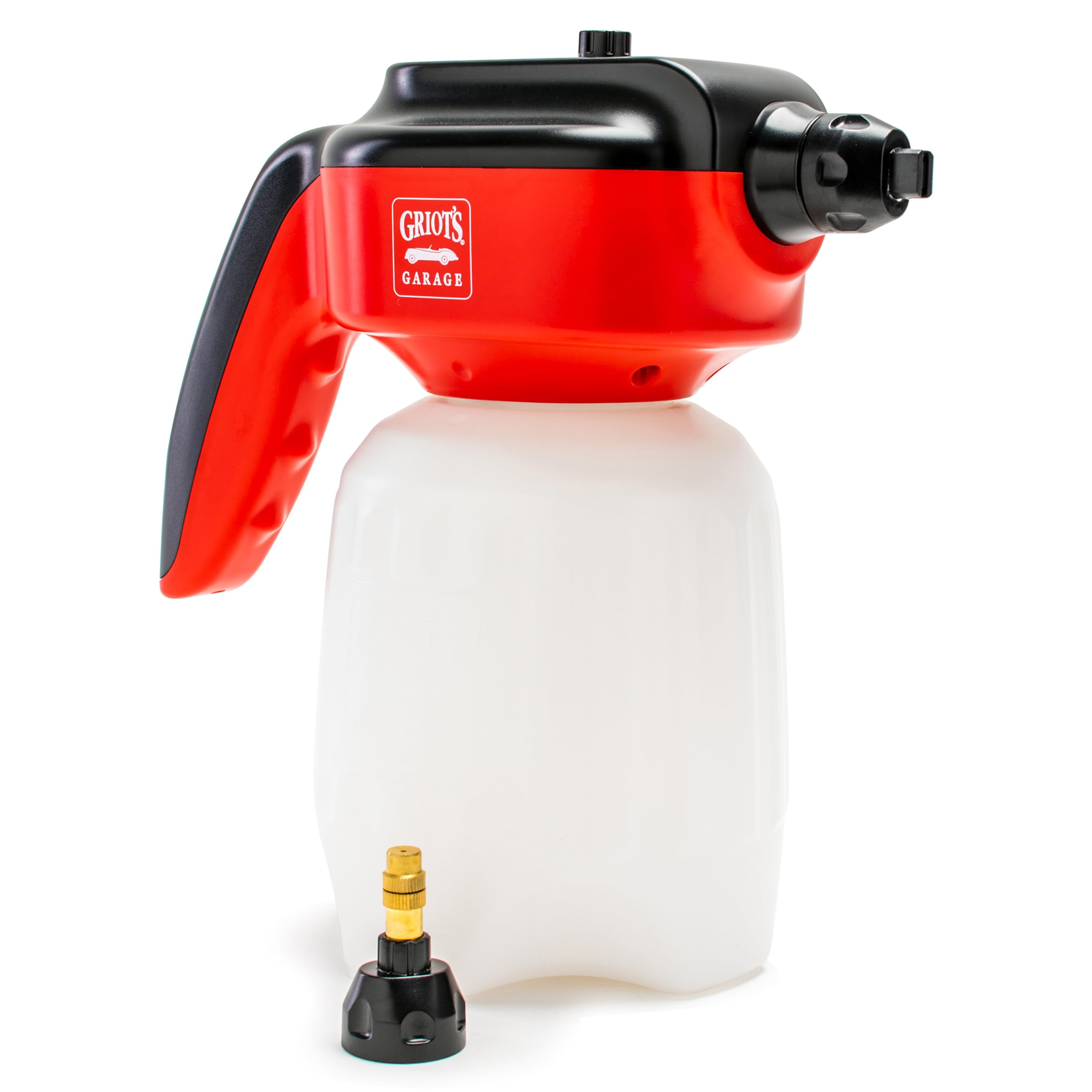 Griot's Garage Cordless Foamer and Sprayer for Car Washing and Detailing, Portable, Rechargeable Spray Gun with 7.2-Volt Lithium-Ion Battery, Includes 2 Nozzles