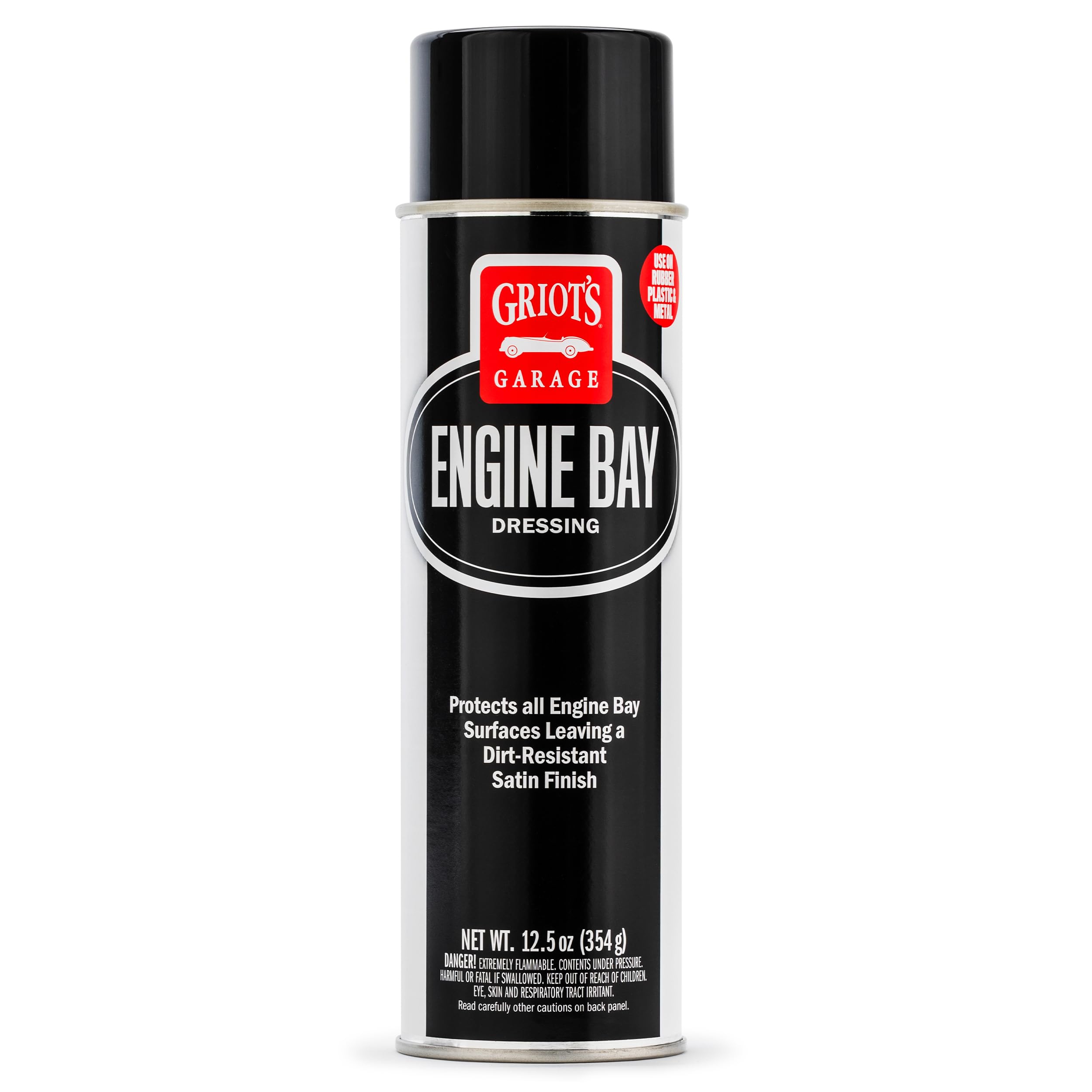 Griot's Garage Engine Bay Dressing, Detailing Spray, Surface Enhancer and Protector, 20244, 12.5oz