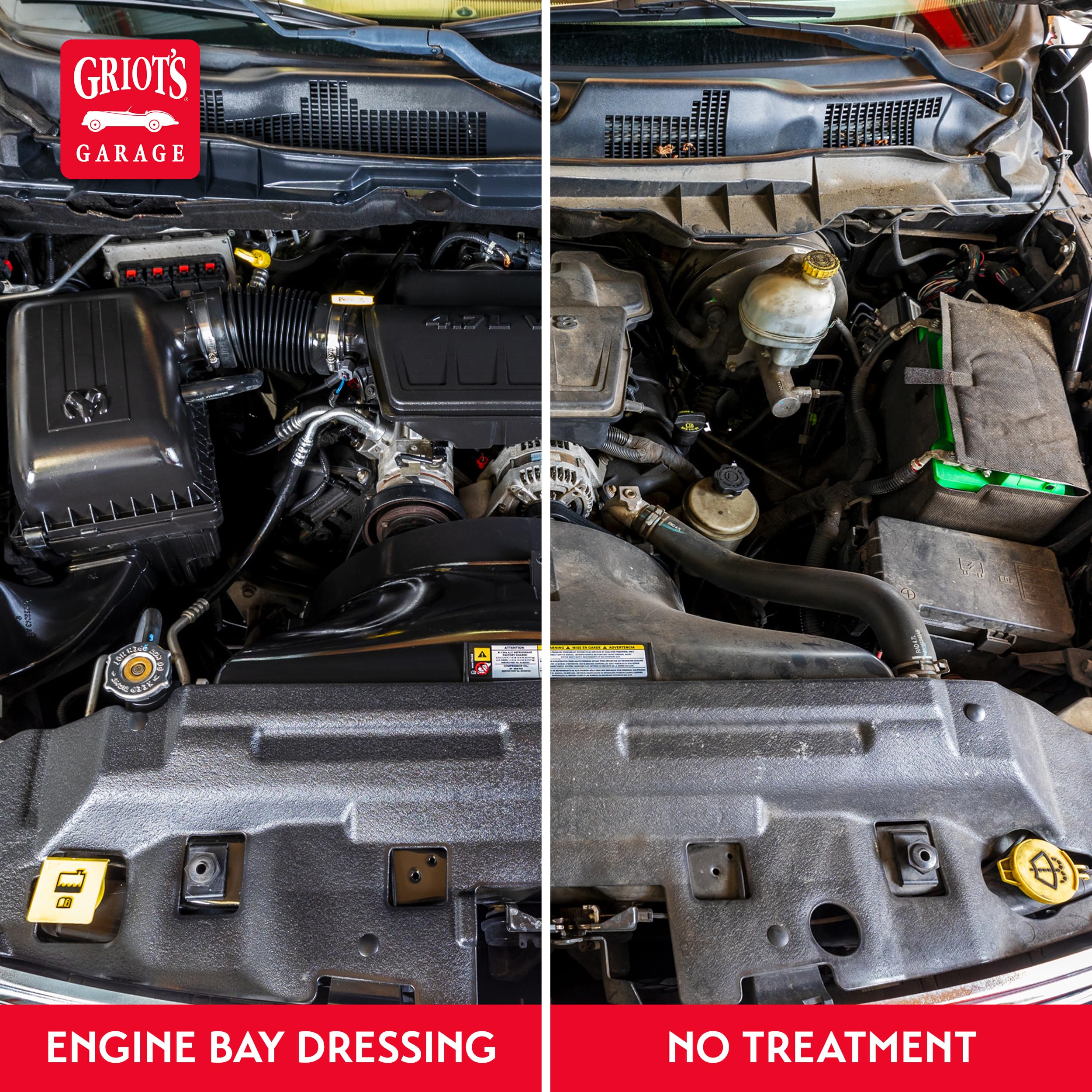 Griot's Garage Engine Bay Dressing, Detailing Spray, Surface Enhancer and Protector, 20244, 12.5oz - Image 5