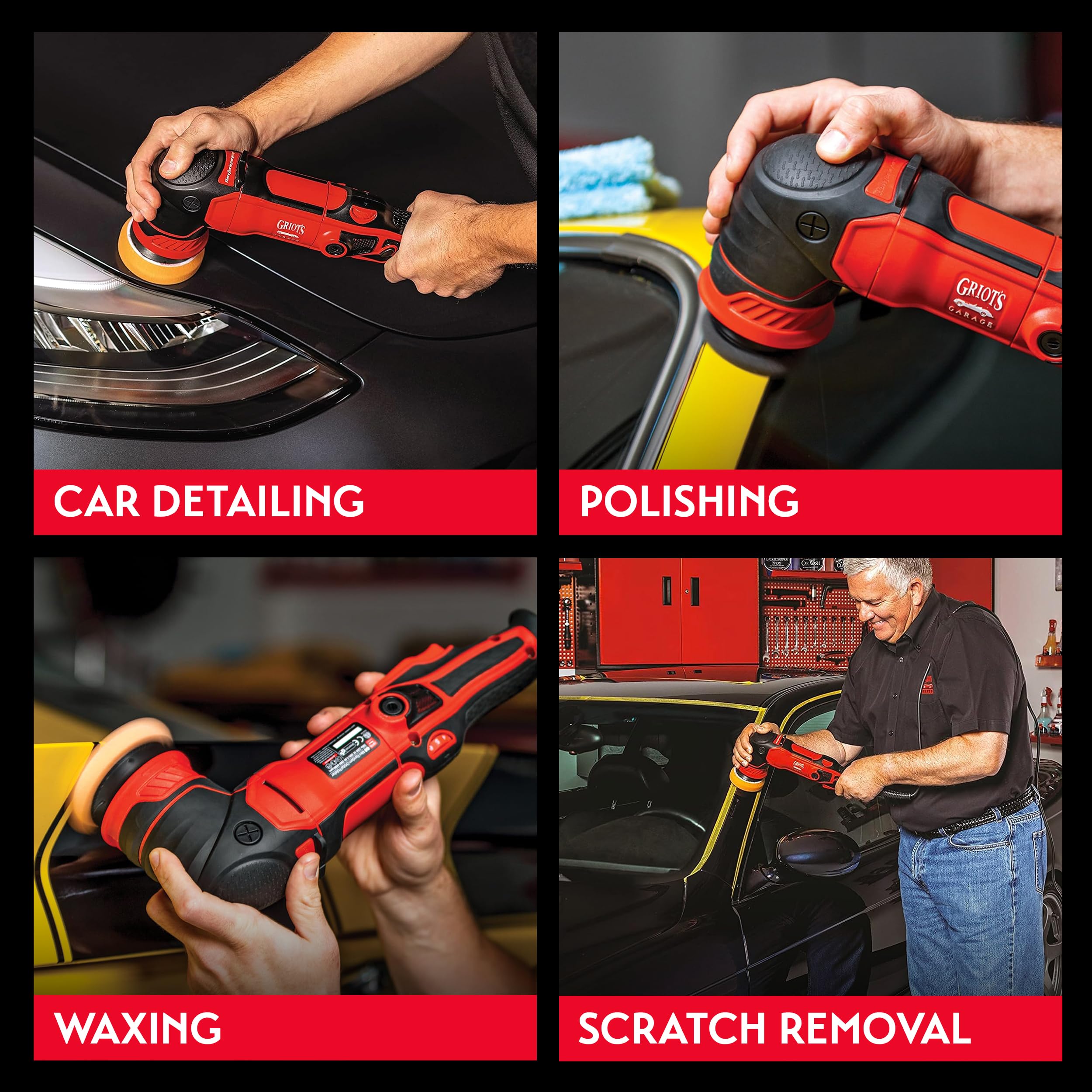 Griot's Garage G8 Orbital Polisher for Car Polishing and Detailing, 10908 - Image 4