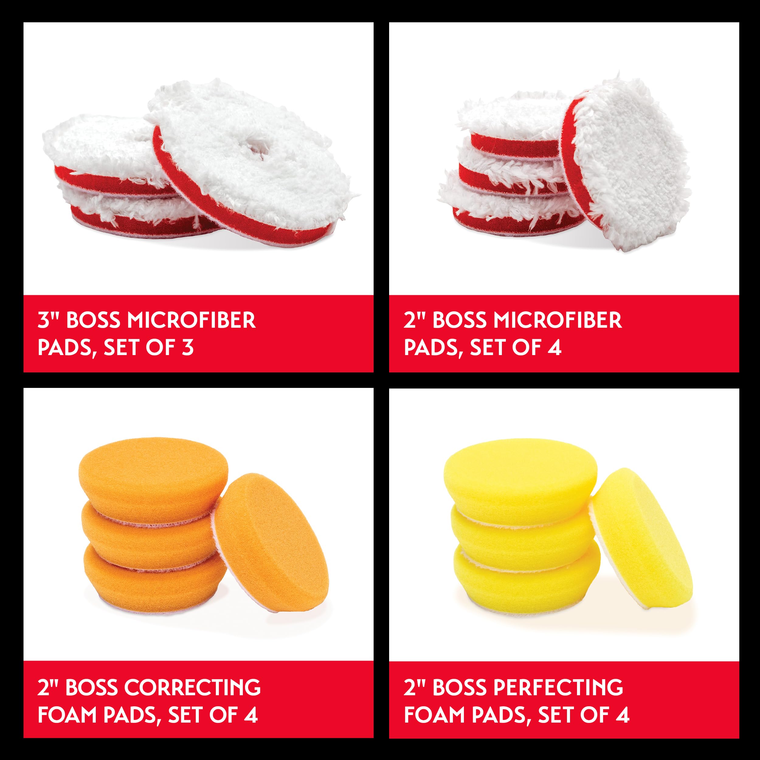 Griot's Garage G8 Orbital Polisher for Car Polishing and Detailing, Pad Accessory Kit, 11640 - Image 4