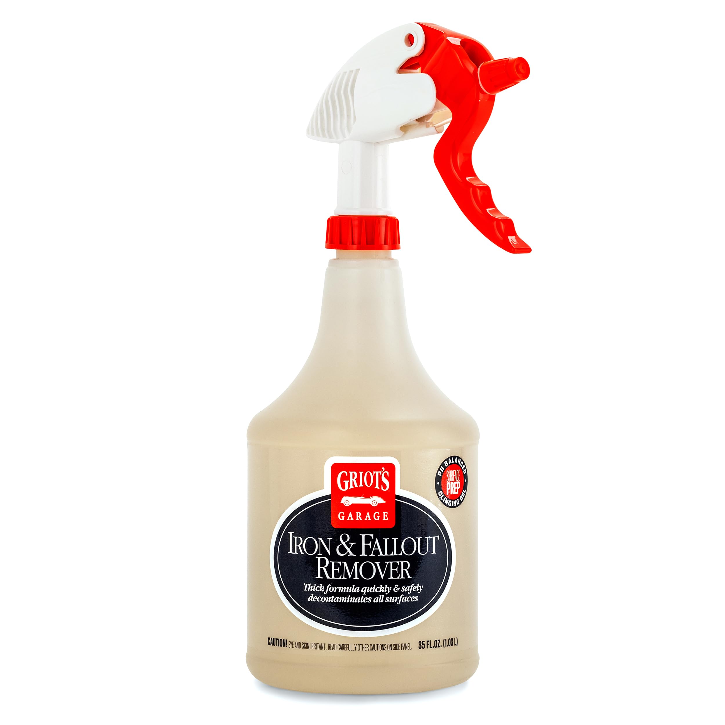 Griot's Garage Iron and Fallout Remover for Car Detailing and Cleaning, Remove Rust, Embedded Debris and Fallout from Multiple Exterior Surfaces 10948, 35oz