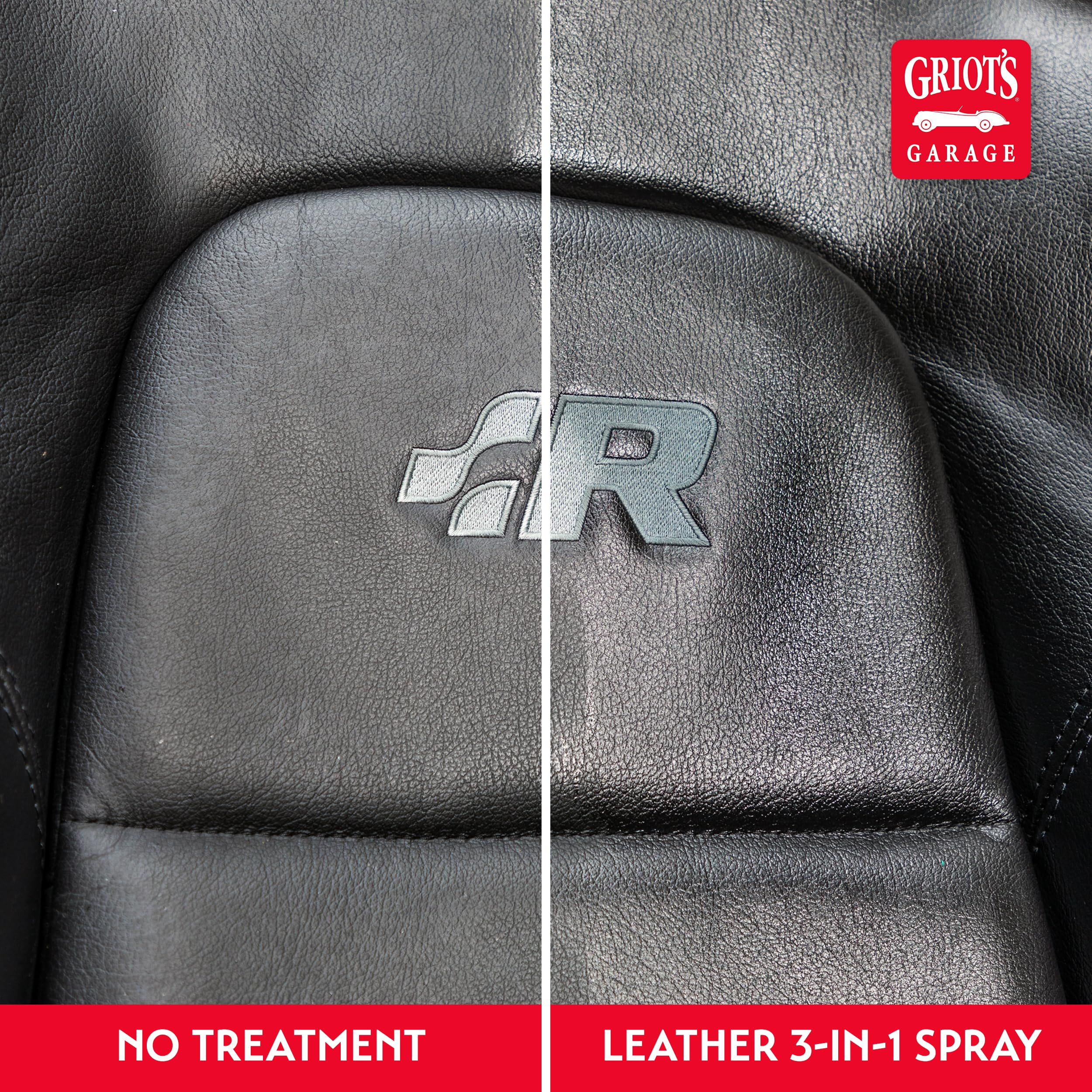 Griot's Garage Leather 3-in-1 Spray, Cleaner and Conditioner for Leather and Vinyl, Car Seats and Vehicle Interior, Truck, RV, Boats, and Home, 10963, 22 oz - Image 5