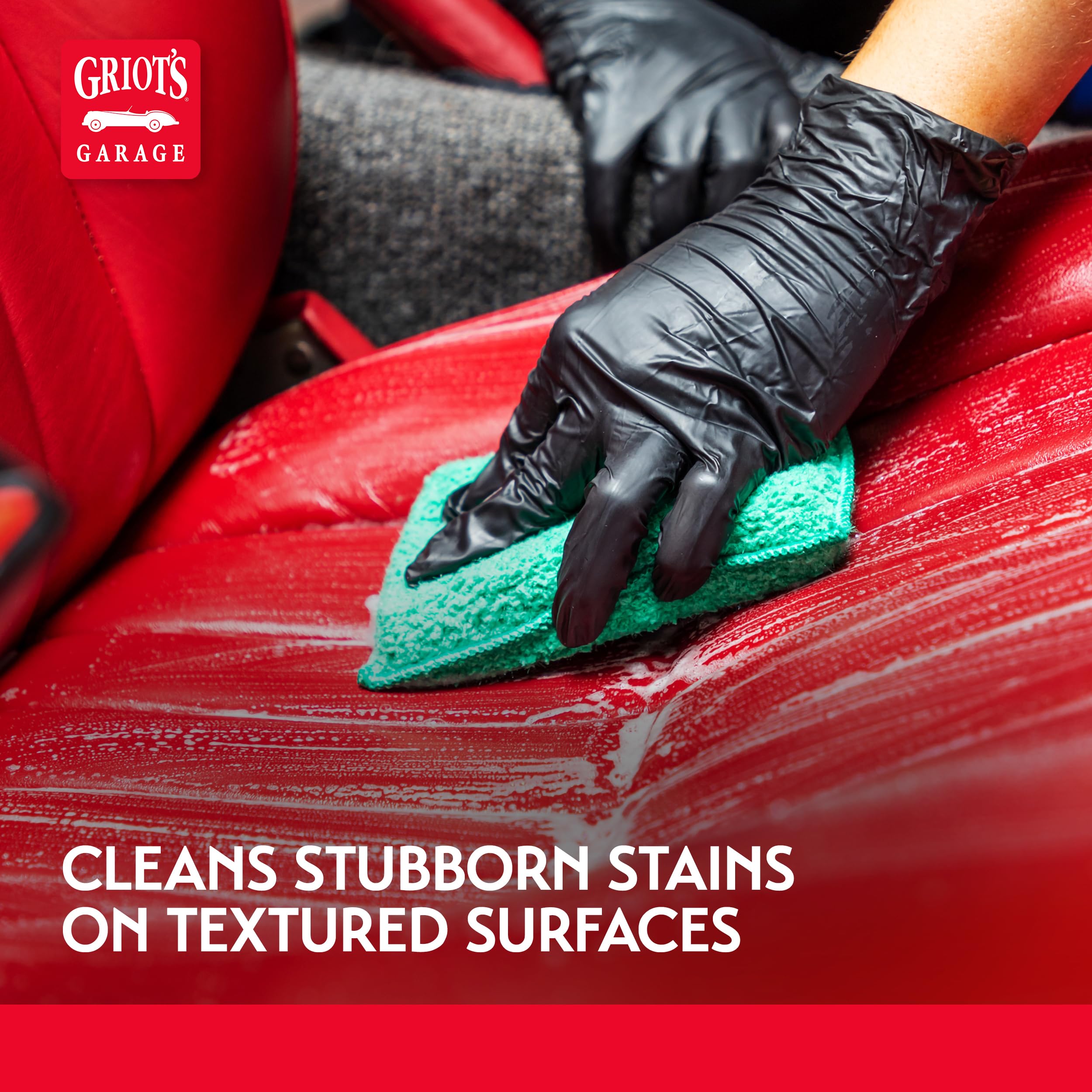 Griot's Garage Microfiber Cleaning Pads for Car Wash and Detailing, Scrub Sponge for Auto Interior and Exterior, Machine-Washable, Set of 3, 11242 - Image 5