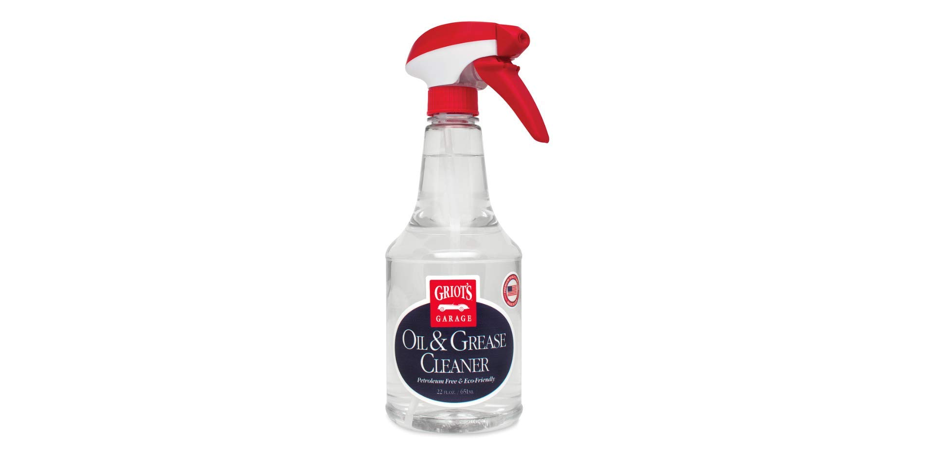 Griot's Garage Oil and Grease Cleaner, Heavy-Duty Degreaser for Car Engine, Tools, Driveways, Home, and Garage Use, 22oz, 10965