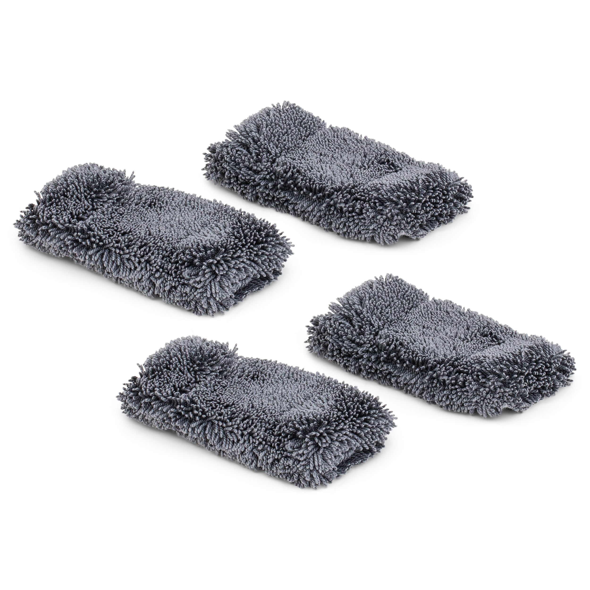 Griot's Garage PFM Trickle Trap, Hyper-Absorbent Car Drying Pads, Prevents Water Spots and Etching, Machine Washable, 2’ x 4”, Set of 4