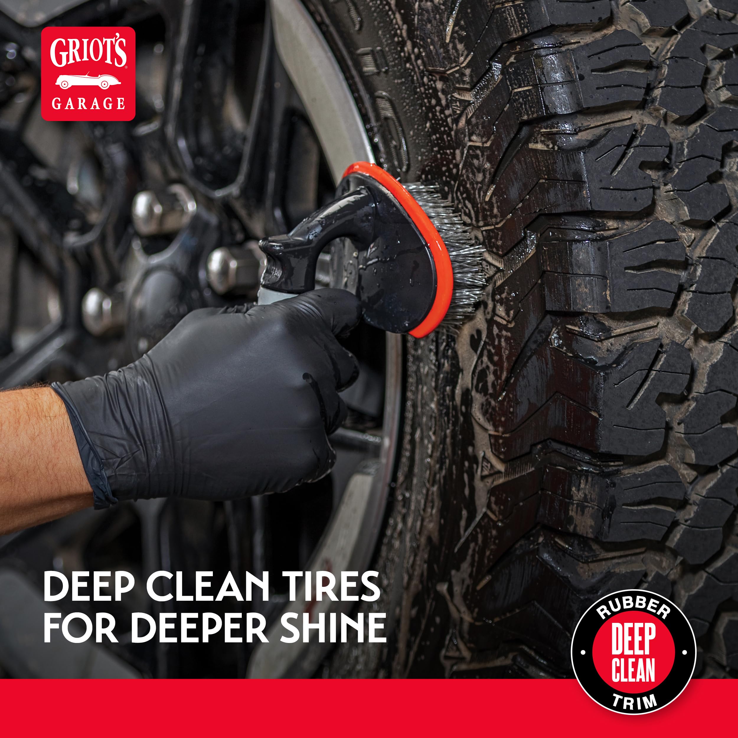 Griot's Garage Rubber Cleaner for Car Cleaning and Detailing, Works on Tires, Trims, and Moldings 11136, 35oz - Image 5