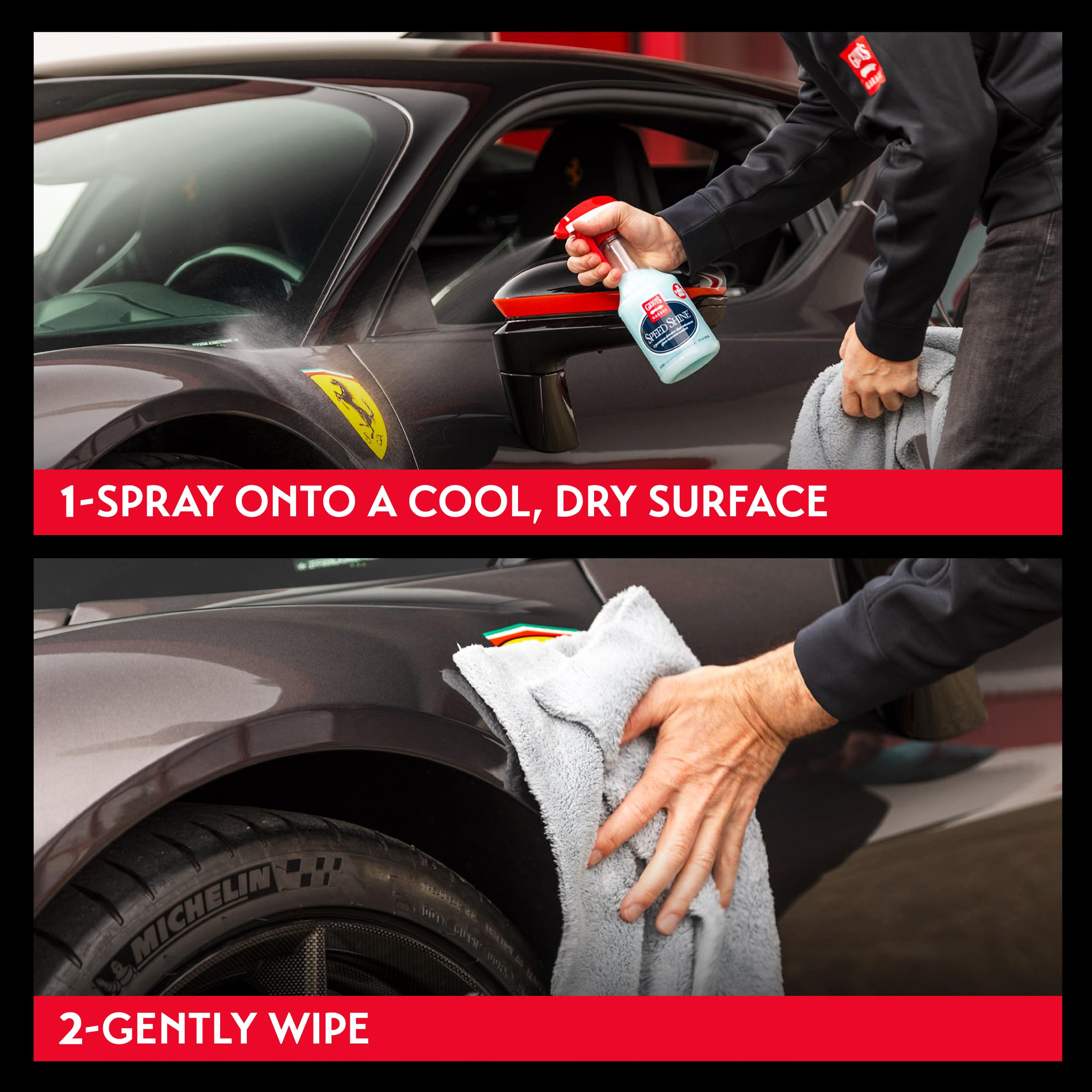 Griot's Garage Speed Shine for Car Detailing, Quick Detailer for All Exterior Surfaces, Trim and Wheels, Provides a Glossy Finish, 11146, 35 oz - Image 4