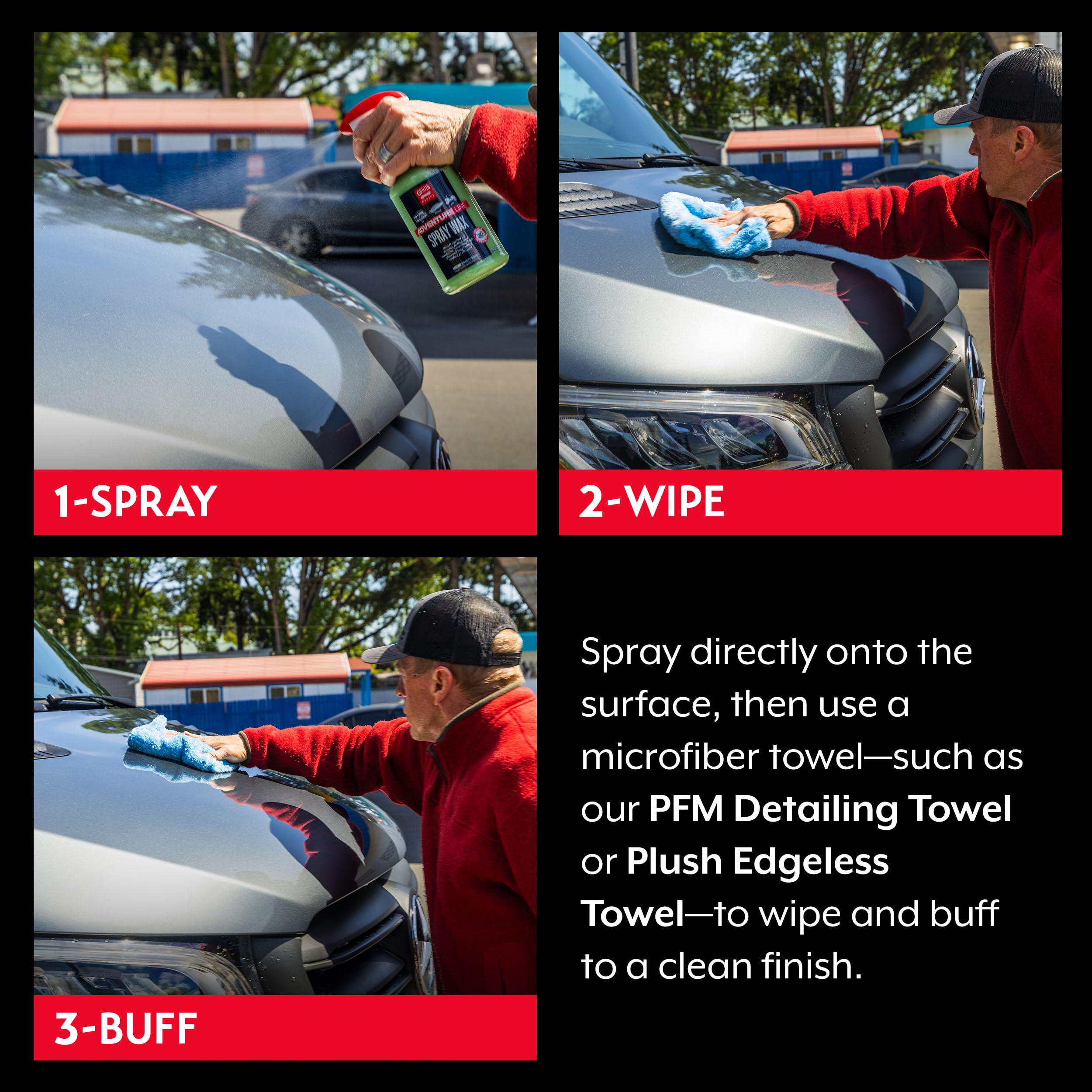 Griot's Garage Spray Wax for RVs, Campers, Trailers, Boats, ATVs, Motorcycles, Works on Paint, Glass, Vinyl, Plastic, and More, 10868, One Gallon - Image 4