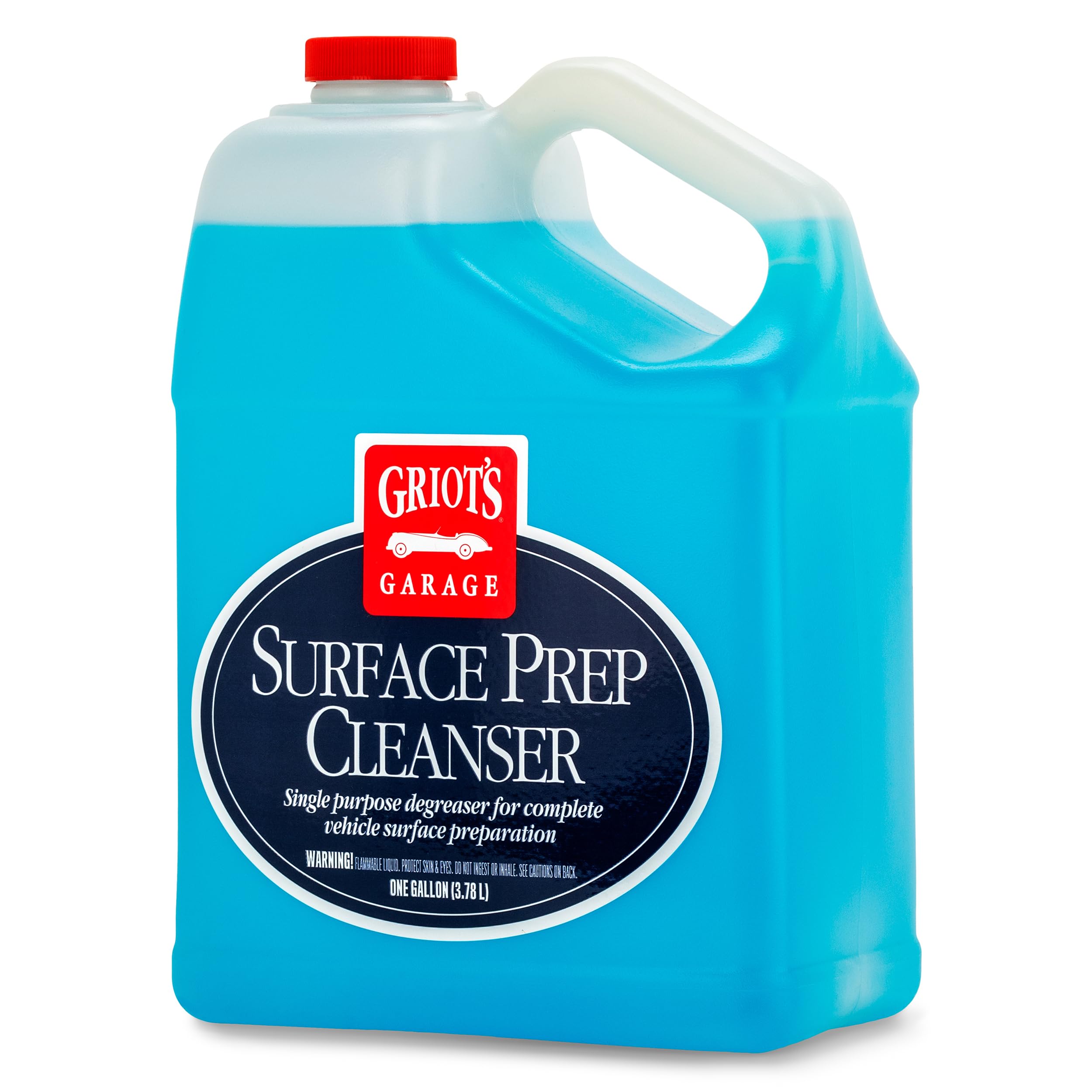 Griot's Garage Surface Prep Cleanser for Car Detailing and Cleaning – Dirt, Grime, Wax and Grease Remover – Use Before Applying Protective Surface Coatings, 10999, One Gallon