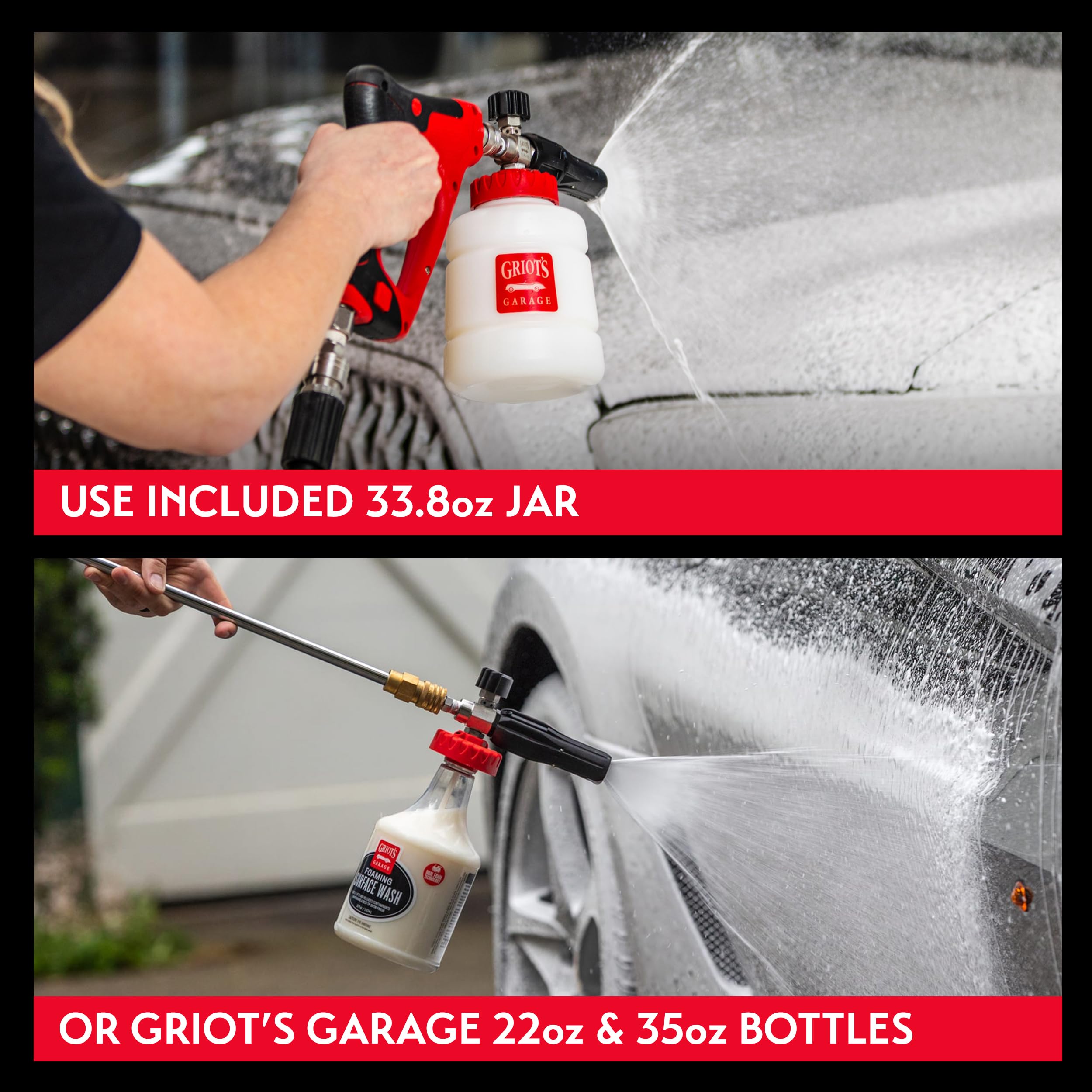 Griot’s Garage The BOSS Foam Cannon for Car Washing and Detailing, Pressure Washer Foam Gun - Image 4