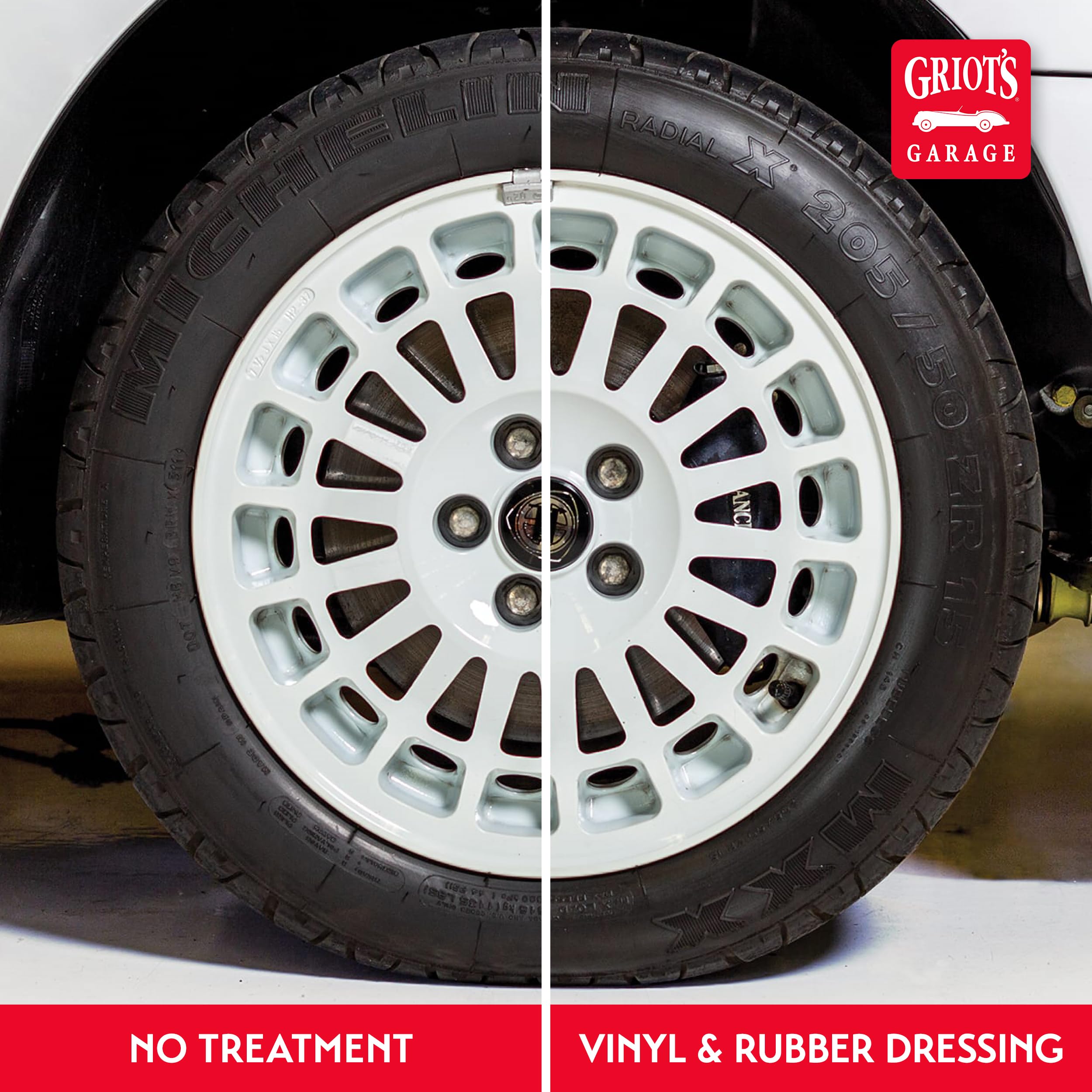 Griot's Garage Vinyl and Rubber Dressing for Car Detailing, Exterior and Interior Auto Cleaner and Protectant for for Plastic, Trim, Tires, and More, 10981, 22oz - Image 5