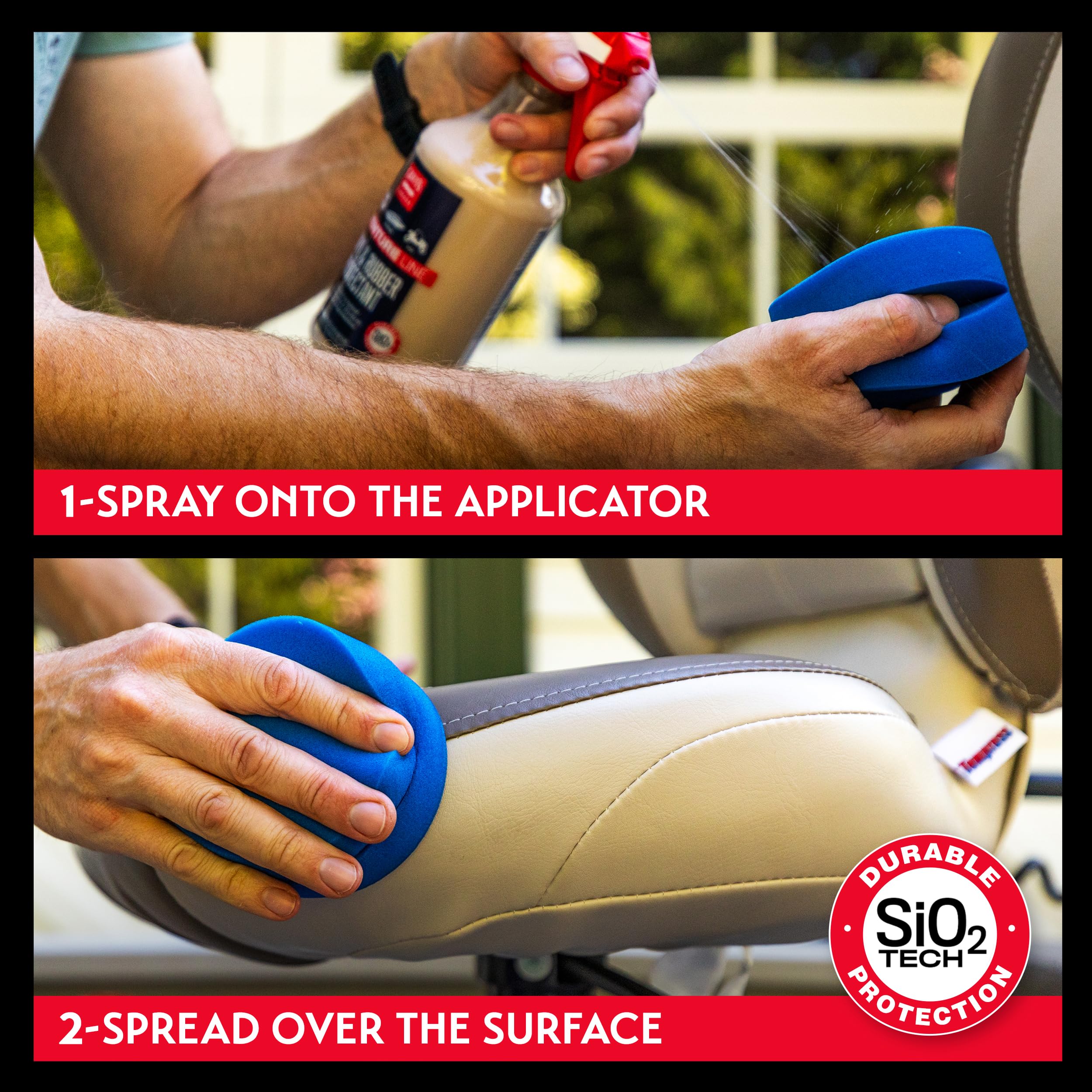 Griot's Garage Vinyl and Rubber Protectant for RVs, Campers, Trailers, Boats, ATVs, UTVs, Motorcycles, SiO2-Powered Ceramic Restorer, 10824, 25oz - Image 5