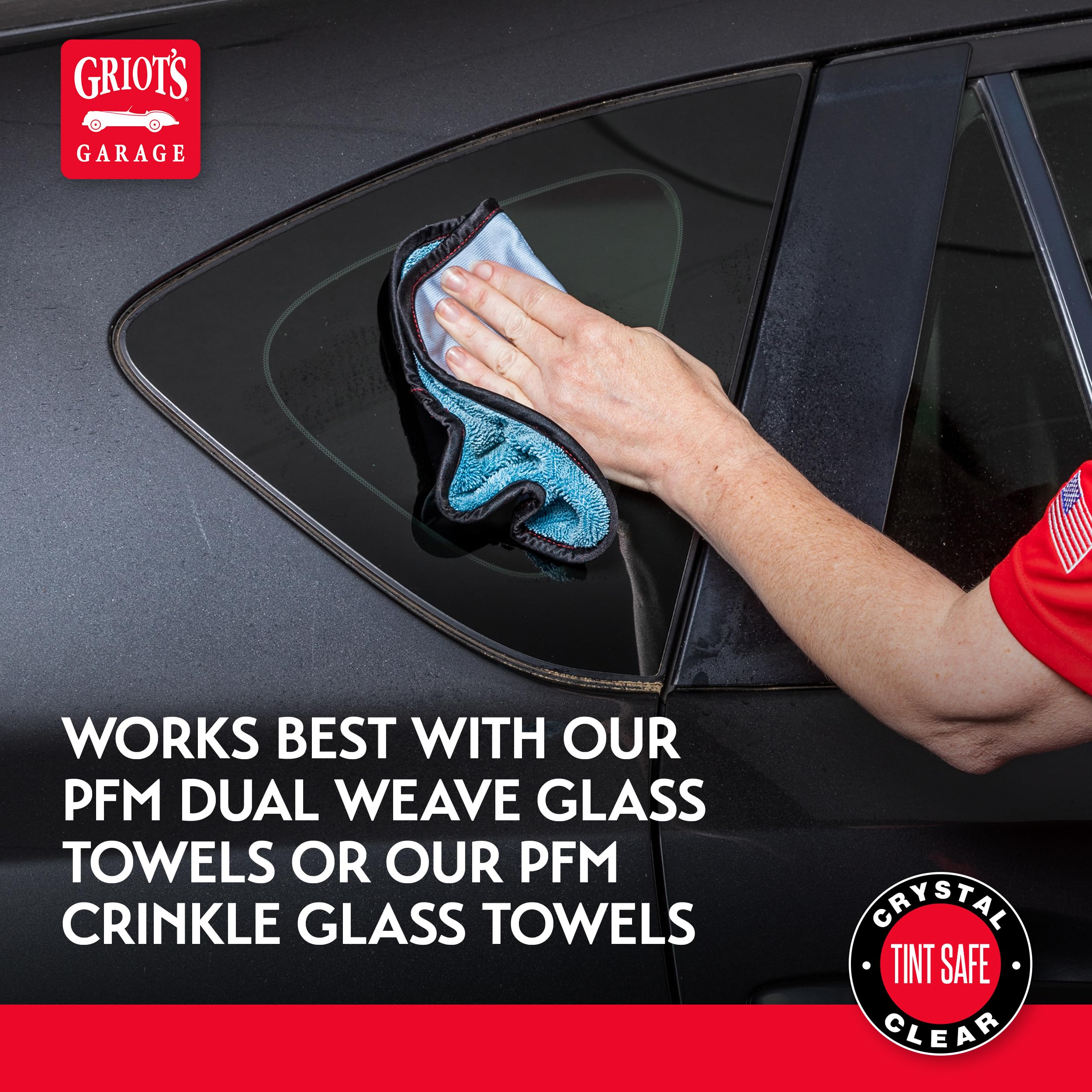 Griot's Garage Window Cleaner, Cleaning Spray for Automotive Windows, Mirrors, Shower Doors, and More, 11108, 35oz - Image 5